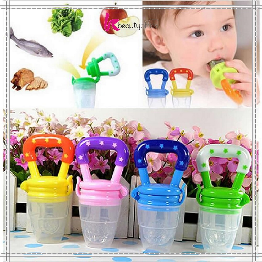 COD Empeng Dot Buah Anak Bayi Baby Fruit Feeder Rattle Teether Kompeng Pacifier Gigitan Bayi