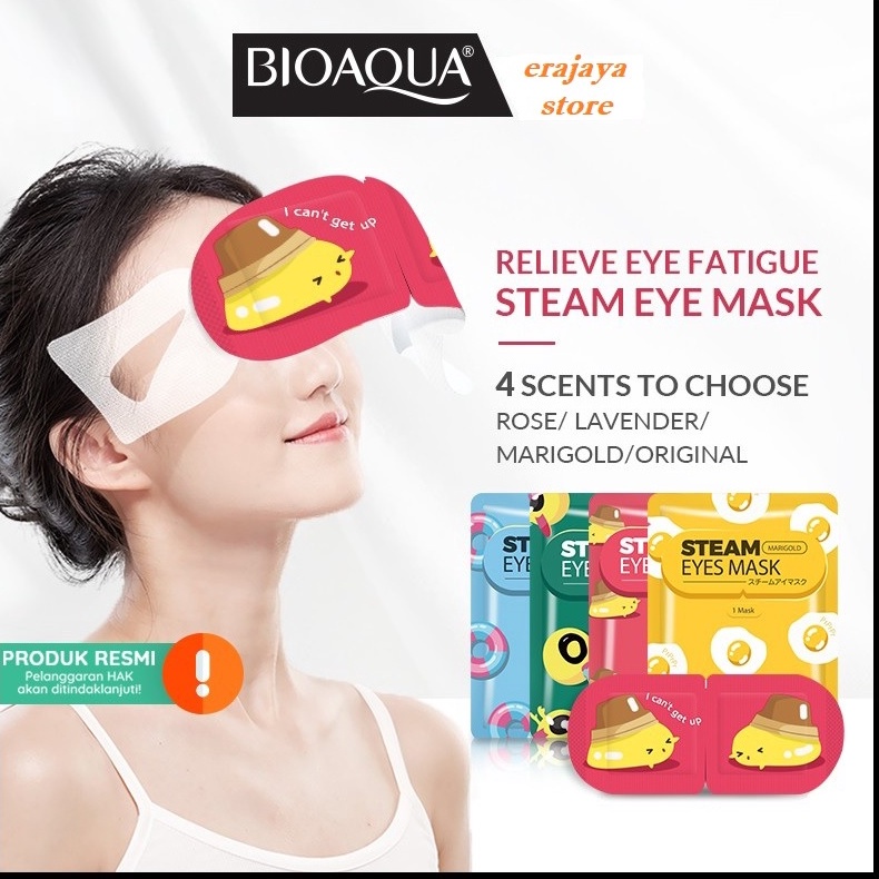 BIOAQUA Masker Mata Steam Eye Mask 1 pcs BPOM