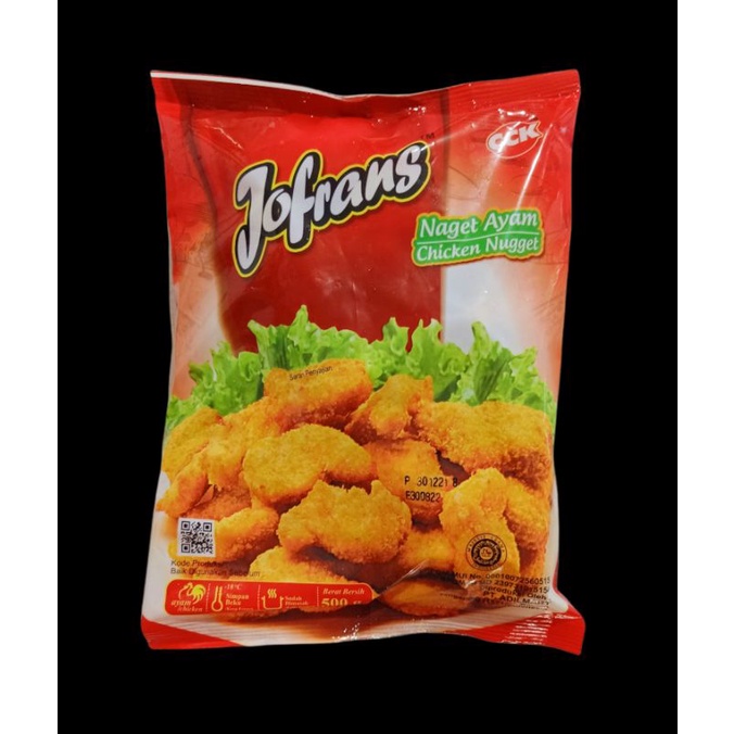 

JOFRANS CHICKEN NUGGET 500GR