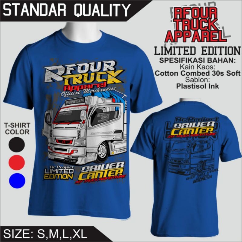 Kaos Truk Anti Gosip Terbaru 2020 / Kaos Truck Driver Canter Original / Kaos Truck Oleng