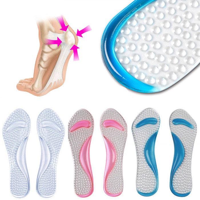 Non-Slip Women Gel Anti-slip bantalan sol silikon sepatu wanita