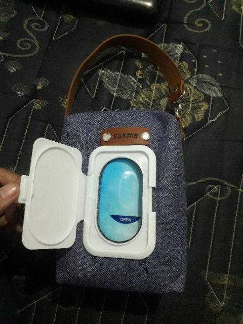 Tempat Tisu Basah Dan Tisu Kering Motif Bunga