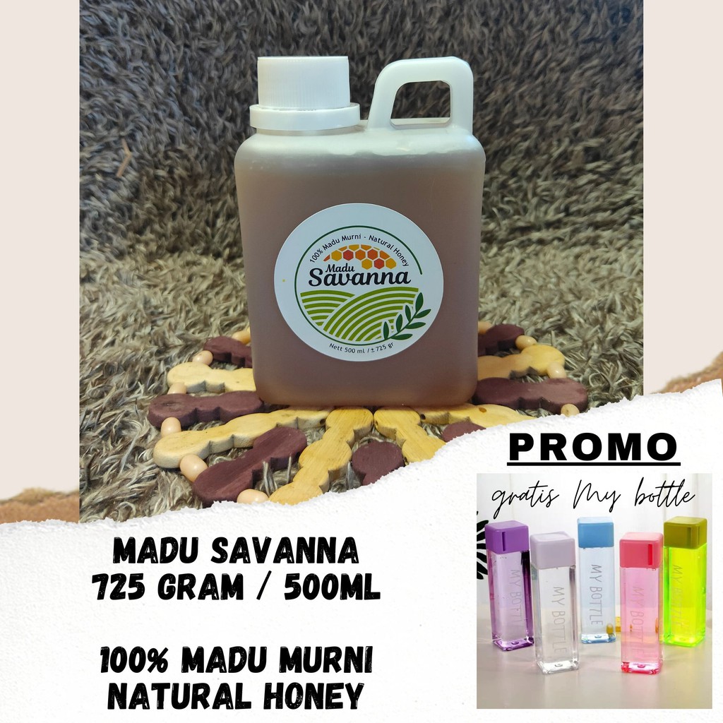 

MADU HUTAN MURNI ALAMI 100% 725 GRAM / 500ML PROMO GRATIS MY BOTTLE