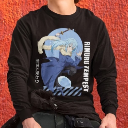 Crewneck Rimuru Ultimate Anime Manga Tensei Shitara Slime Datta Ken Premium Unisex