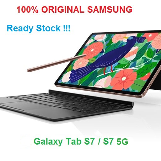 Keyboard Galaxy Tab S7 Tab S8 Original SAMSUNG Book Cover Original Garansi Resmi