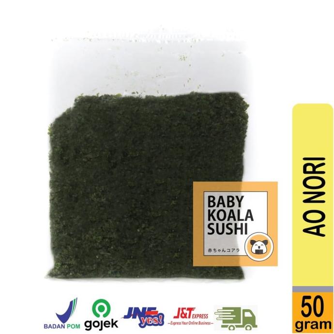 

AONORI 50gr | Ao Nori Bubuk | Taburan Takoyaki | Laver Powder Tako