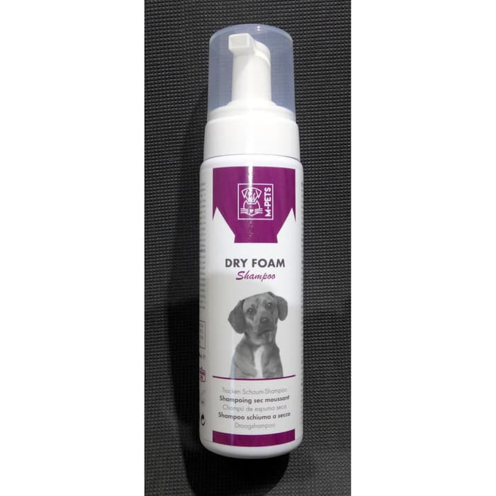 MPETS DRY FOAM Shampoo 230ml ( Shampoo kering kelinci / anjing / kucing)