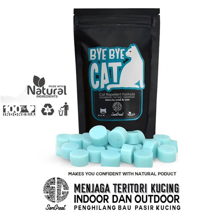 Paket teritori kucing gel 100 gr &amp; penghilang bau pasir kucing