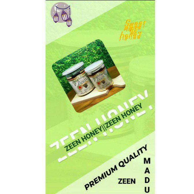 

Madu Zeen Premium Netto.600gr/Madu Kental Soft Gel