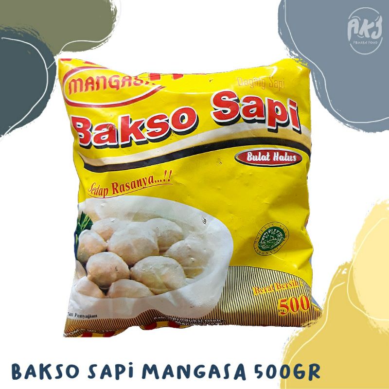 

Mangasa Bakso Sapi Bulat 500gr