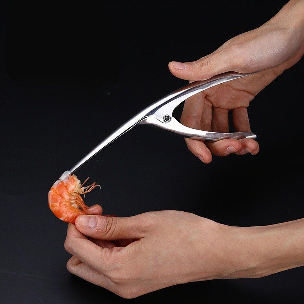 [Elegan] Alat Pengupas Udang Udang Udang Portable Praktis Masak Deveiner Creative Device 1PC