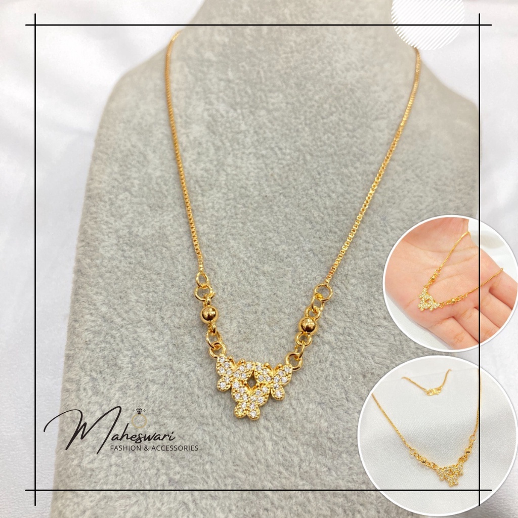 Kalung Anak Perempuan Aksesoris Anak Perempuan Kalung Xuping Lapis Emas Perhiasaan Fashion MA421