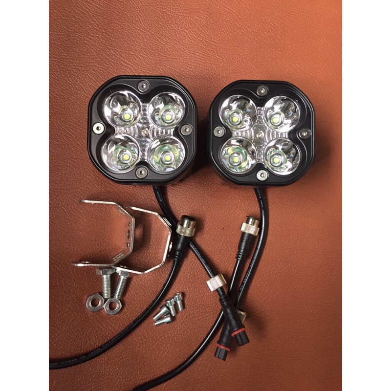 Lampu tembak sorot LED Cree GR 4 mata 40w lasergun-2