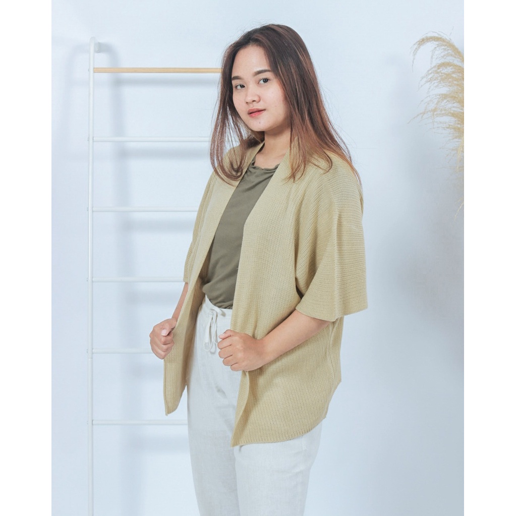 KALILA - YUKATA Batwing Atasan Wanita Cardigan Rajut Tebal