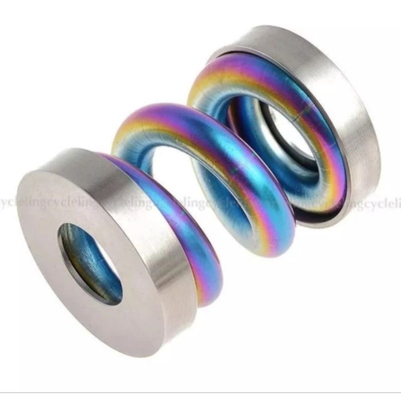 Rockbros Suspension Titanium Sepeda Lipat Suspension Rear Shock