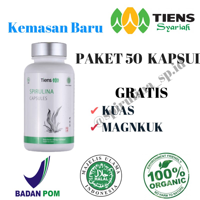 Tiens Spirulina Sp 30 Kapsul