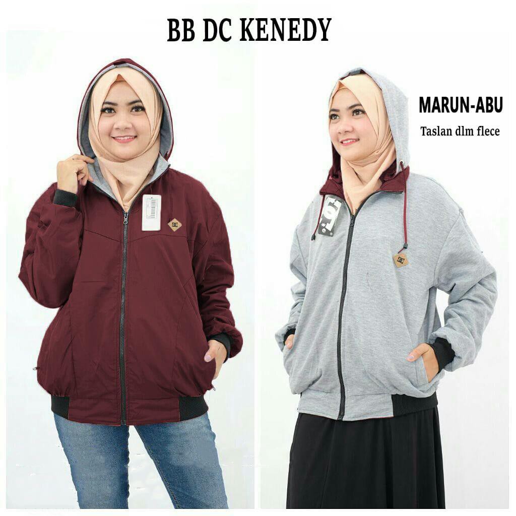 Promo COD Bisa Bayar Ditempat Jaket Pria Wanita bolak balik 2 lapis bukan 1 lapis 2in1 pria wanita / jaket bb / jaket motor PolosQu.ID