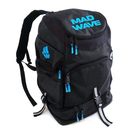Tas Renang Madwave Mad Team Backpack Black