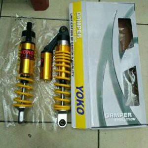 SHOCKBREAKER TABUNG BELAKANG MOTOR BEBEK   SHOCK TABUNG YOKO   SHOCK TABUNG ATAS YOKO