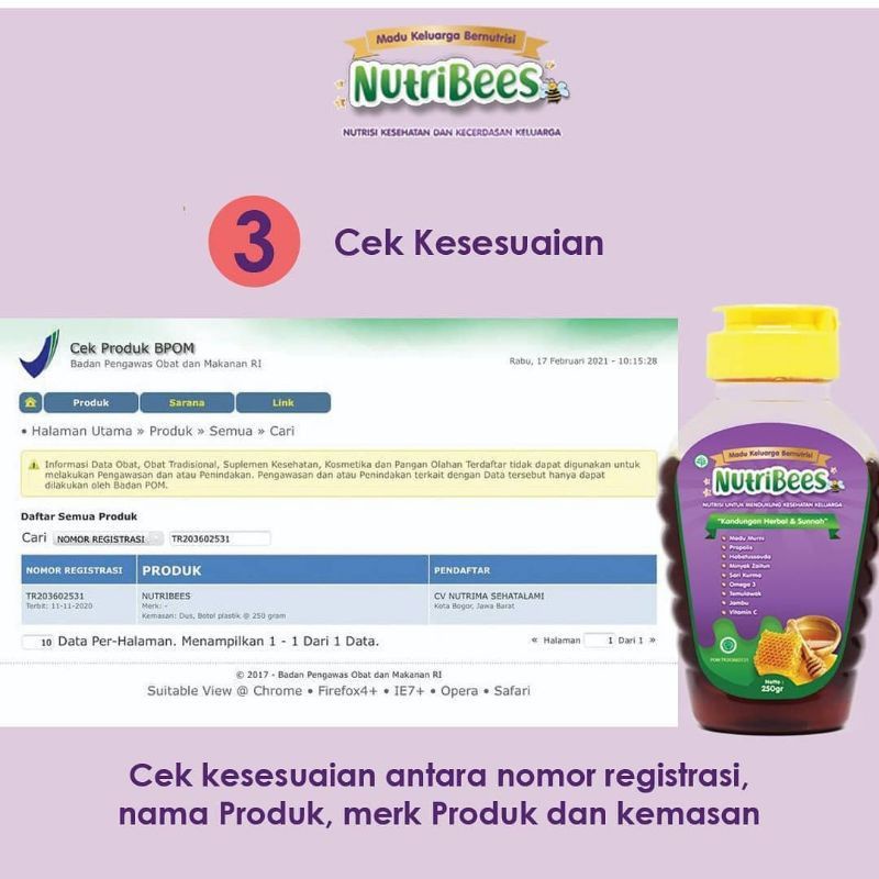 Nutribees Madu Anak Penambah Nafsu Makan 250 ml