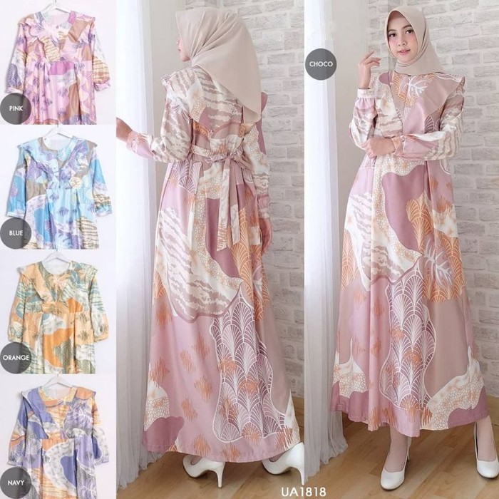 GAMIS SYARI PREMIUM-GAMIS CANTIK VEDRAPS AIRA FIT TO M BAJU GAMIS WANITA TERBARU DRESS ORI