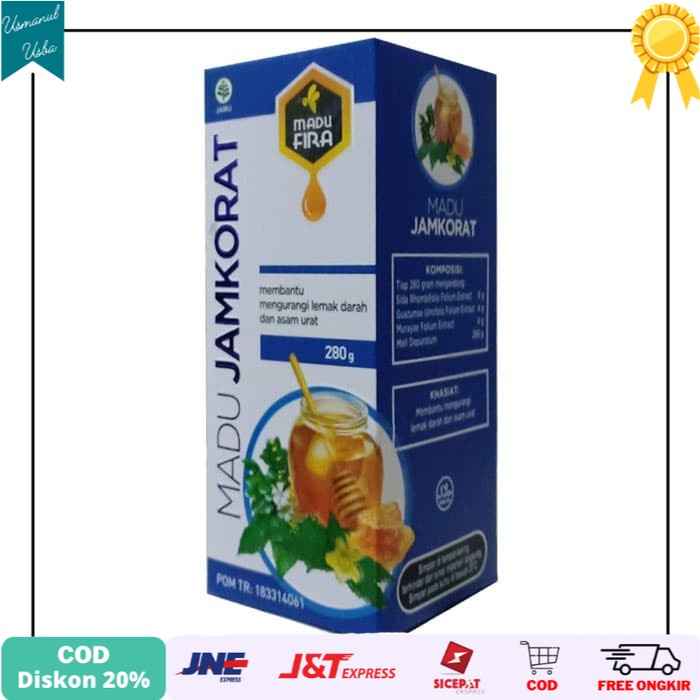 

◾COD◾ Madu Jamkorat | Madu Kolesterol & Asam Urat | Jamko (Jamu Kolestrol)
