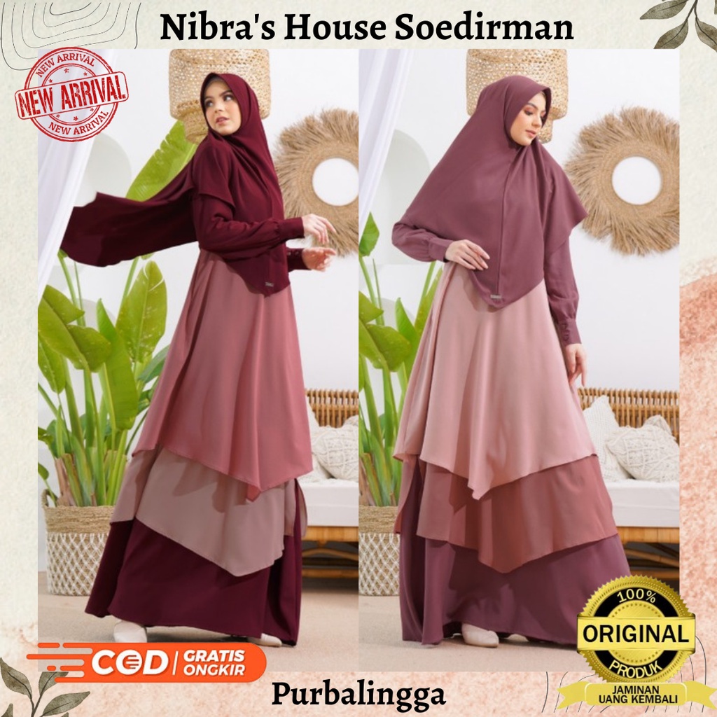 NEW GAMIS NIBRAS HAITWO CRESEDIA 008 GAMIS SET HIJAB HAITWO NIBRAS