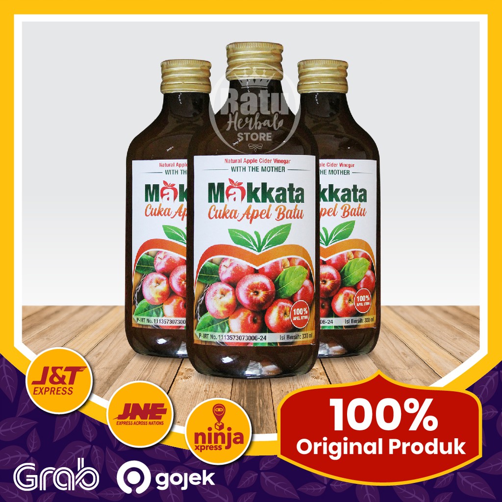 

CUKA APEL MAKKATA ORIGINAL-Terbuat dari apel terbaik