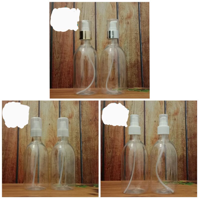 Botol 300ml Botol Pump 300ml Botol Pump Treatment 300ml Botol Scarlett 300ml Tutup Pump Treatment PE