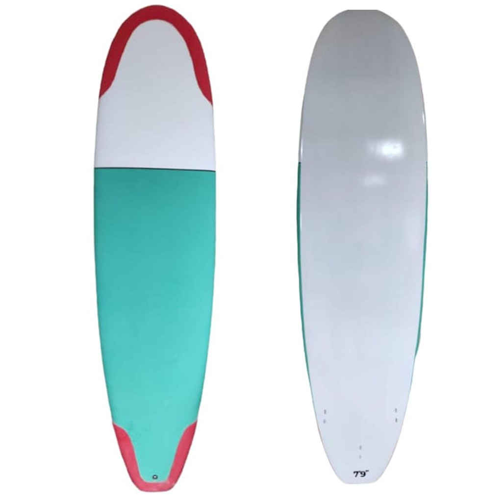 Longboard Soft Surfboard Surf Long Board Papan Selancar Surfing 8 feet Beginner Pemula Adult Dewasa