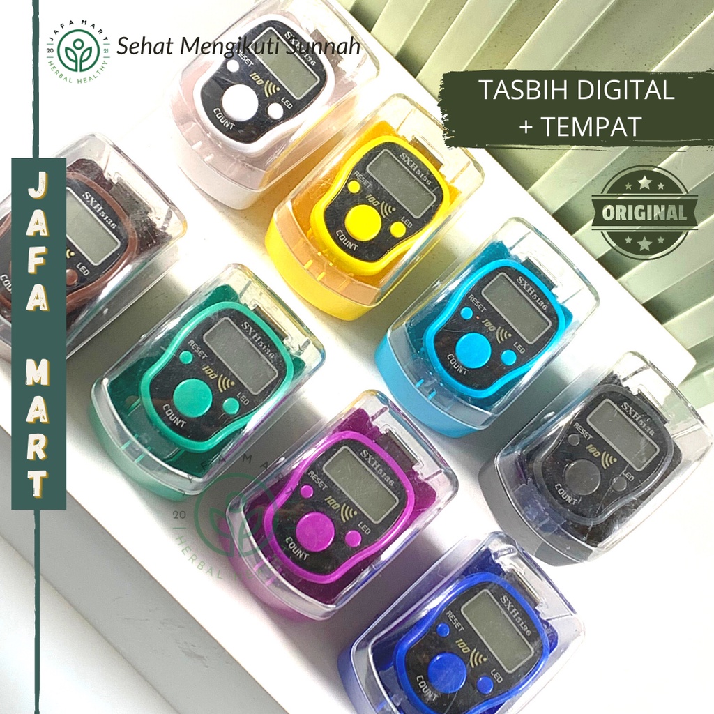 Tasbih Digital LED Alarm - Tasbih Elektrik Plus Alarm