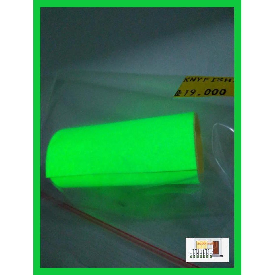 

R56Eg76- Stiker Gid Glow In The Dark 5Cm X 25Cm Untuk Modif Metal Jig T78T6R6-