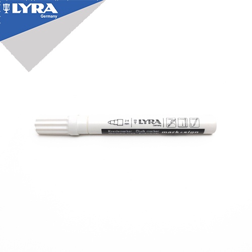 

Lyra Spidol Kapur / Chalk Marker Round Tip Putih - Mudah Dihapus, Untuk Kaca, Logam, Karet, Keramik
