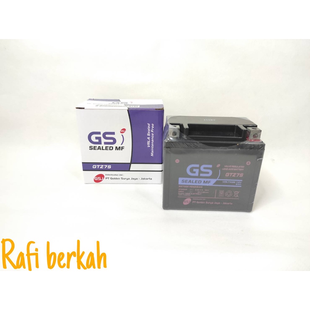 Aki Motor KLX 150-Beat Pop GTZ7S MF-Aki Kering