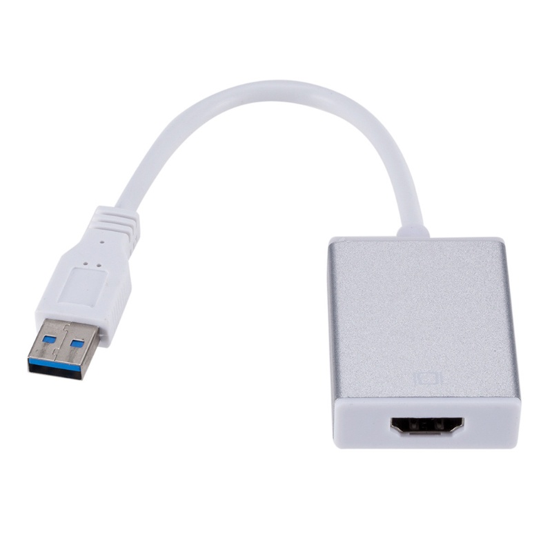 Cre 1080P USB 3.0 to Converter Adapter Grafis Untuk Proyektor Laptop