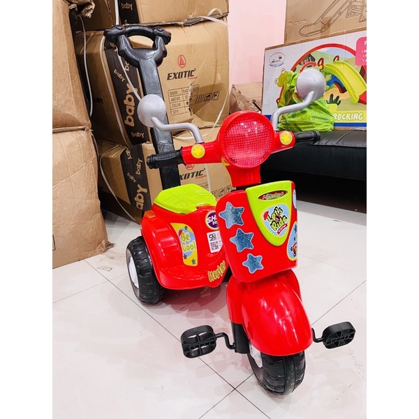 Maenan Motoran Lucu SCOOTER 609 SHP609  TOYS - Mainan Anak Motor Motoran skuter Karakter Anak Gemas Kado ULTAH HADIAH