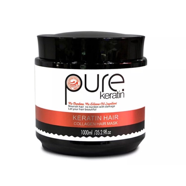 Pure Keratin Collagen Hair Mask Shopee Indonesia