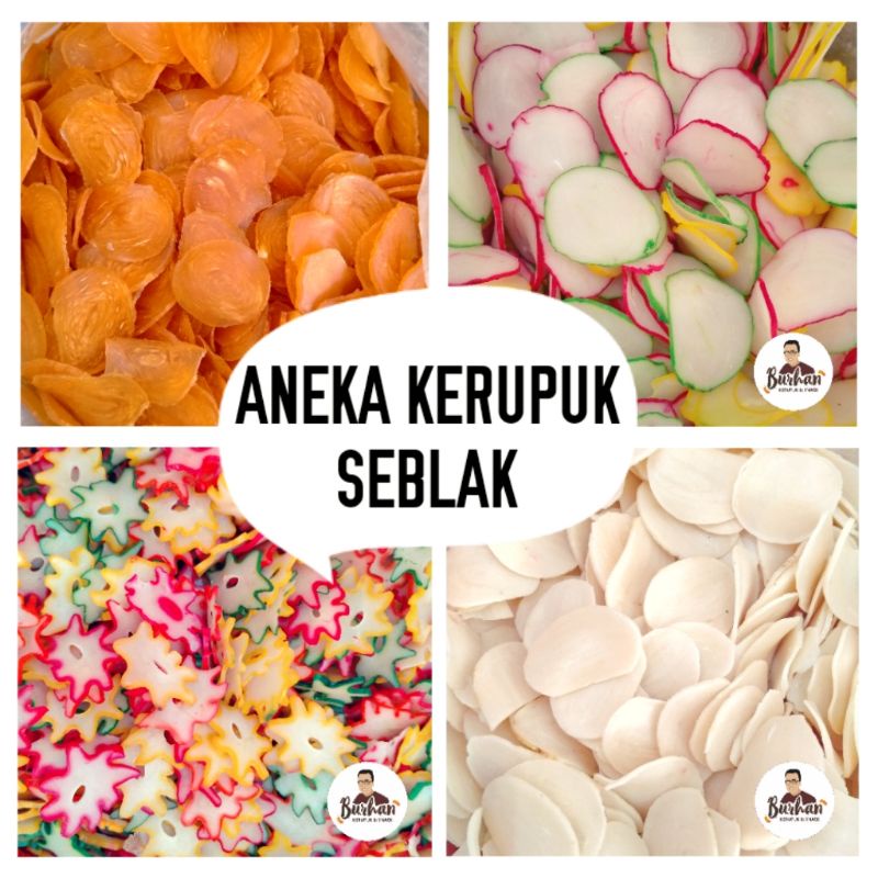 

Aneka Kerupuk Seblak 250gr | Burhan Kerupuk & Snack Jember