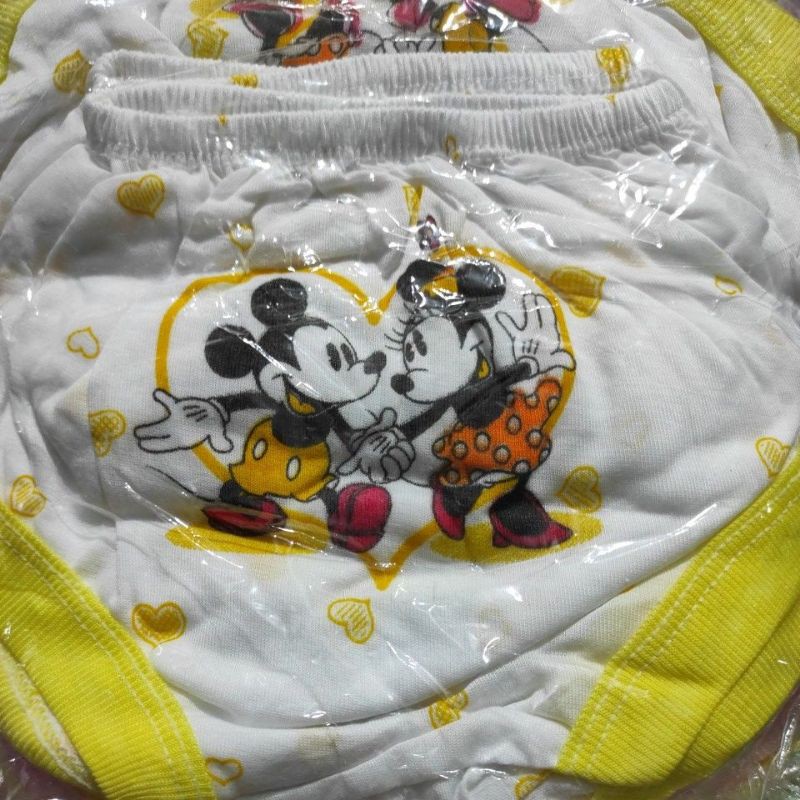 CELANA katun pop SEGITIGA PUTIH anak bayi murah