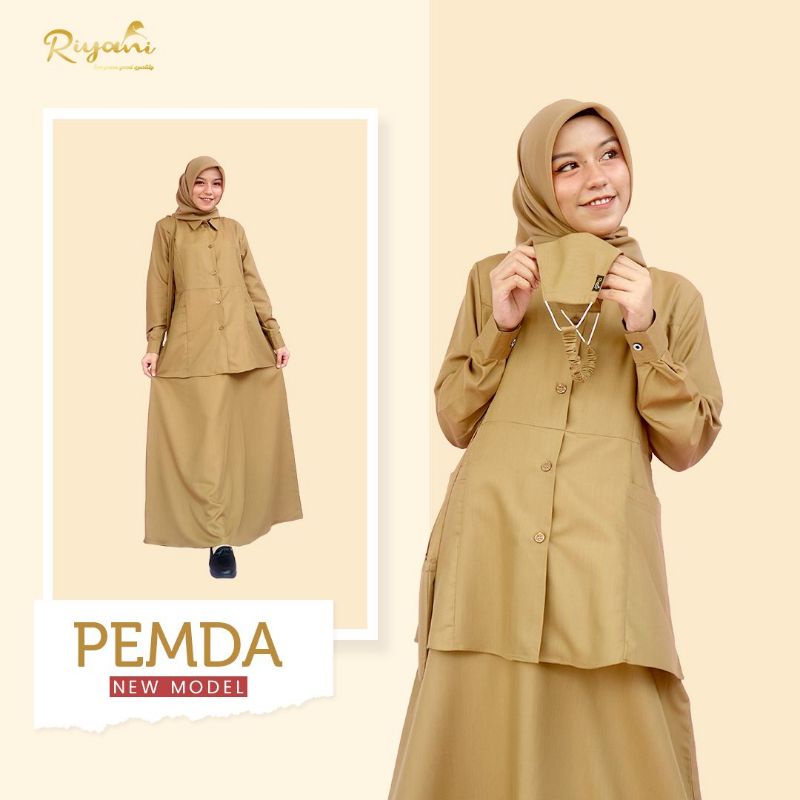 SERAGAM PDH GAMIS PEMDA RIYANI