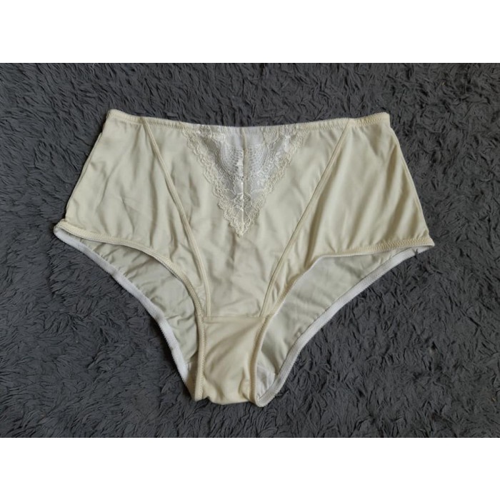 Panty Korset Palmers Color Ivory Front Lace
