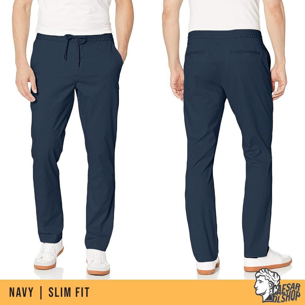 Celana jogger Panjang formal pria | Celana pants jogger karet