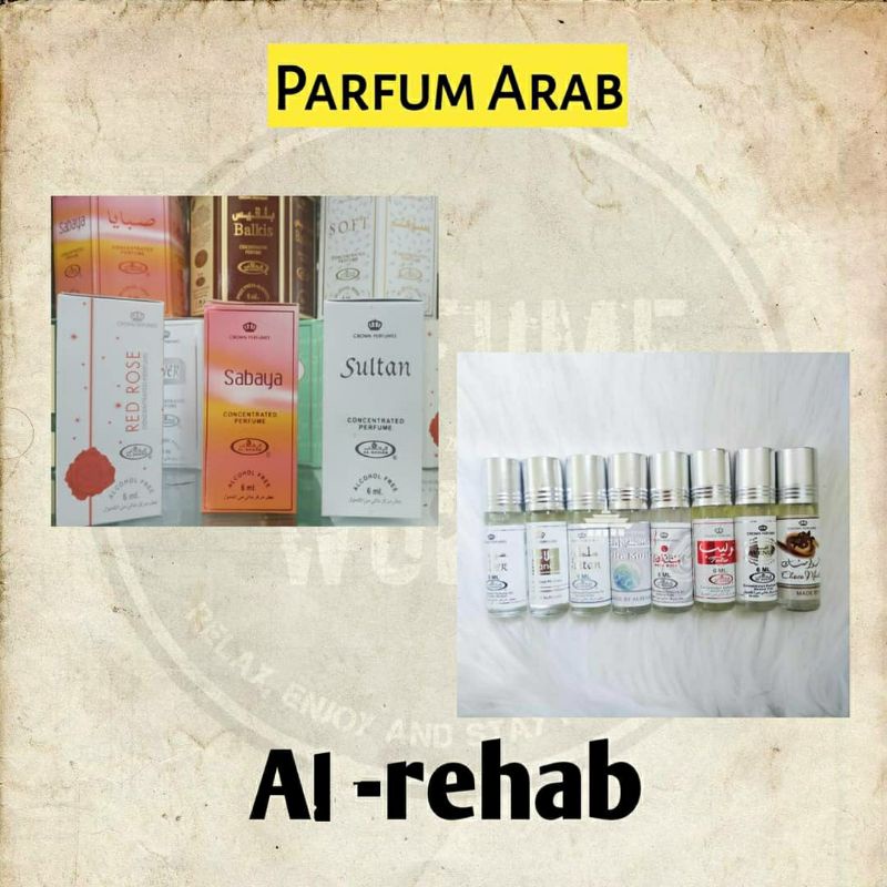 Parfum Arab Al rehab 100% Original