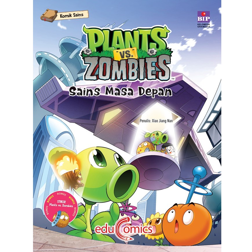 Educomics Plants Vs Zombies : Sains Masa Depan