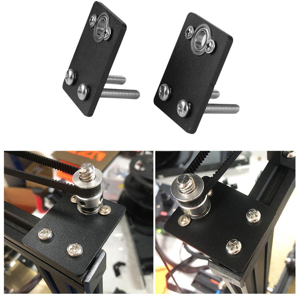 TOP Z-axis Stabilizer Aksesoris Printer 3D Tahan Lama Paduan Aluminium Z-axis Mount Untuk Untuk Ender-3