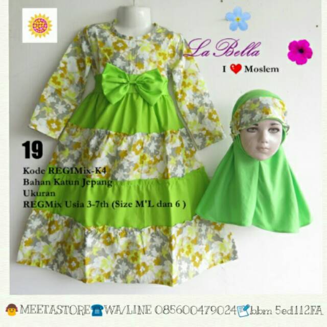 GAMIS ANAK 3-4 TAHUN