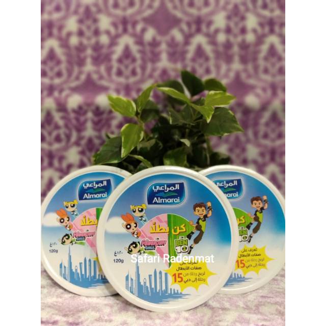 AlmaraiTriangle Cheese 8 Portions / Keju Almarai Arab / Keju Mpasi Bayi