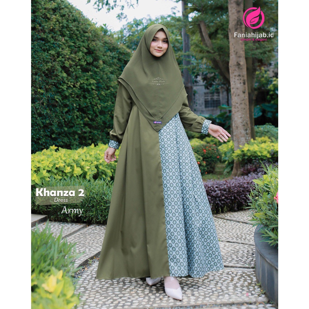 Khanza 2 Dress by Faniahijab.id