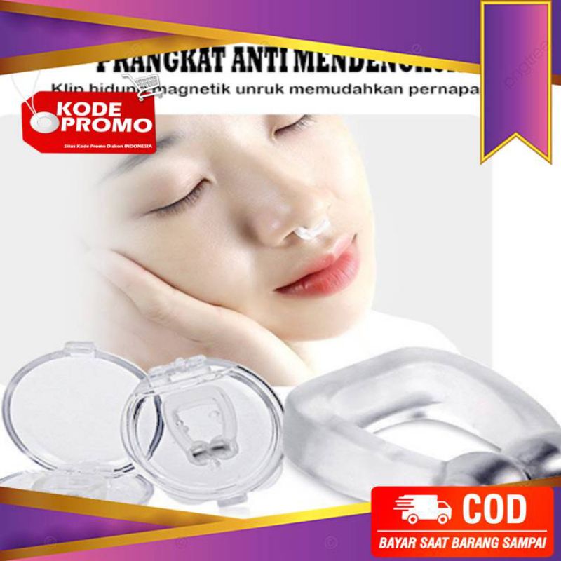 Dengkur Parah Alat Anti Dengkur Ampuh Penghilang Ngorok Dengkuran Mendengkur Saat tidur noseclip mag