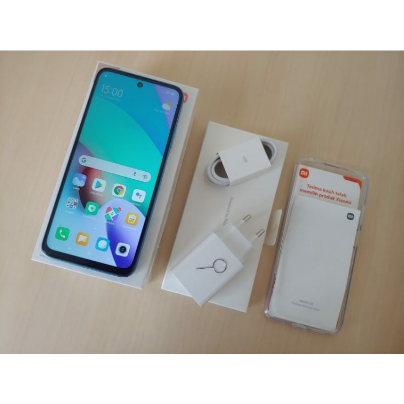REDMI 10 RAM 4/64GB LIKE NEW GARANSI RESMI IMEI TERDAFTAR DI KEMENPERIN